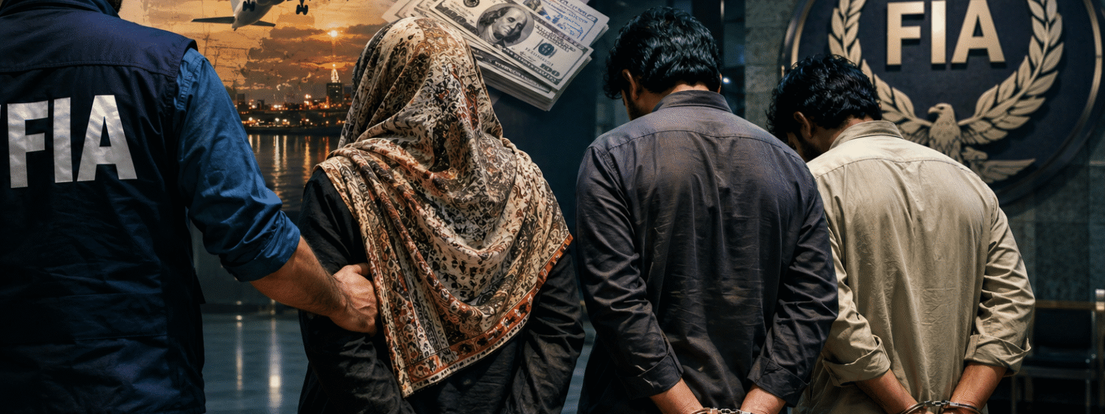 FIA Arrests Suspected Human Traffickers in Sargodha FIA Arrests Suspected Human Traffickers in Sargodha