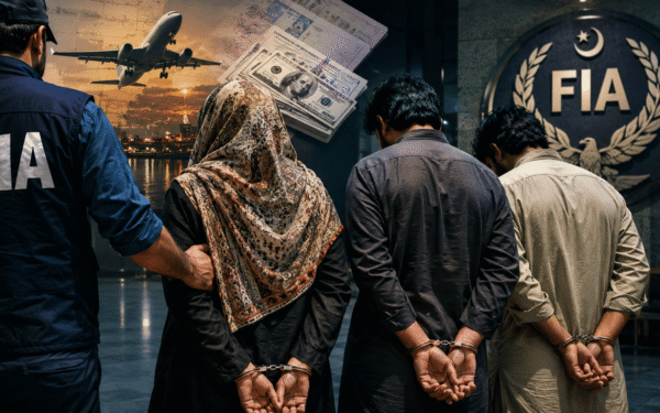 FIA Arrests Suspected Human Traffickers in Sargodha FIA Arrests Suspected Human Traffickers in Sargodha