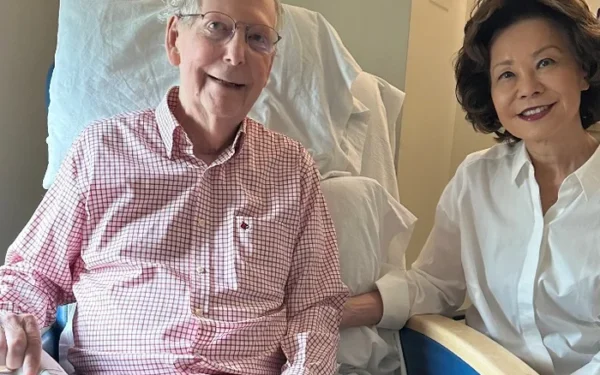 Mitch McConnell Reveals Hospitalization Due to Fall