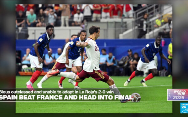 Spain Defeat France in World Cup Semi-Final, Advance to Final