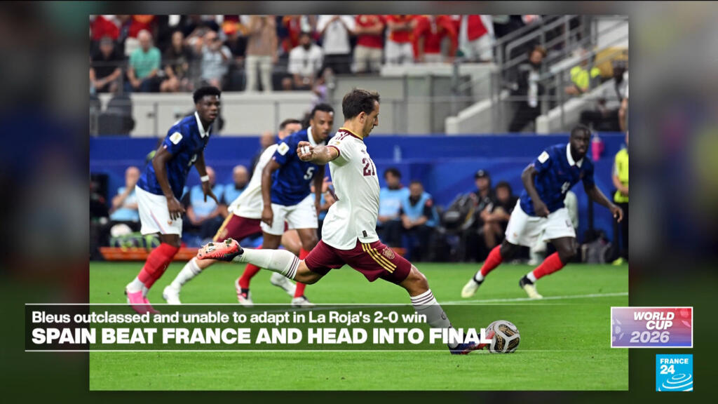 Spain Defeat France in World Cup Semi-Final, Advance to Final Spain Defeat France in World Cup Semi-Final, Advance to Final