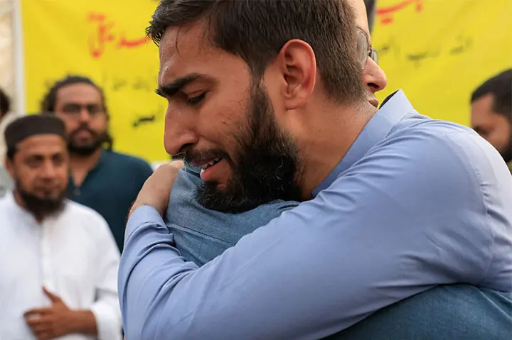 Funeral prayers held for missing K2 Airways crew member in Karachi Funeral prayers held for missing K2 Airways crew member in Karachi