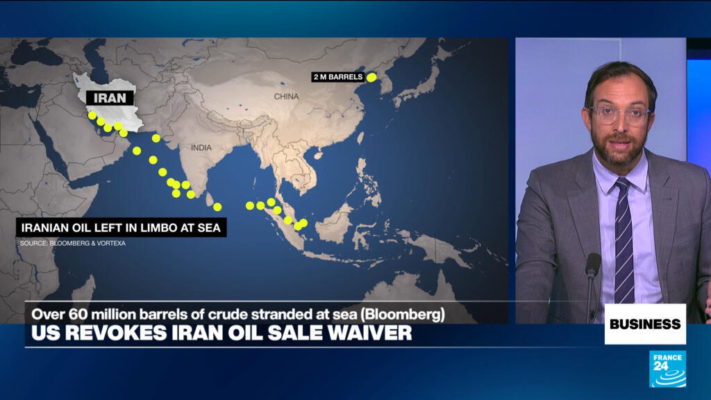 US revokes waiver for Iranian oil sales US revokes waiver for Iranian oil sales