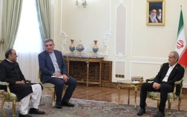 Iran’s President Pezeshkian Urges Strengthened Ties with Pakistan