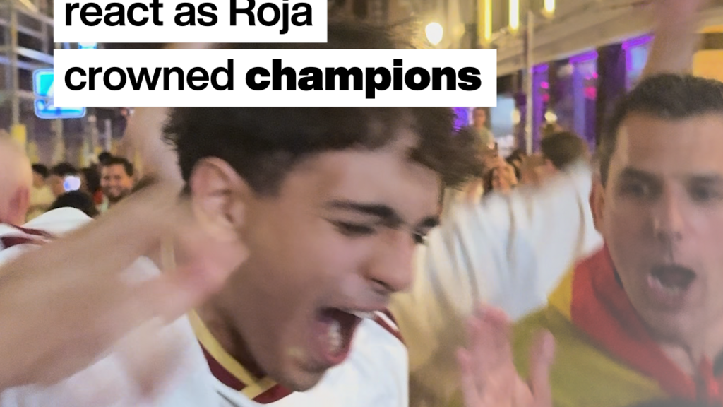 Spanish fans celebrate World Cup victory; Argentinians disappointed Spanish fans celebrate World Cup victory; Argentinians disappointed