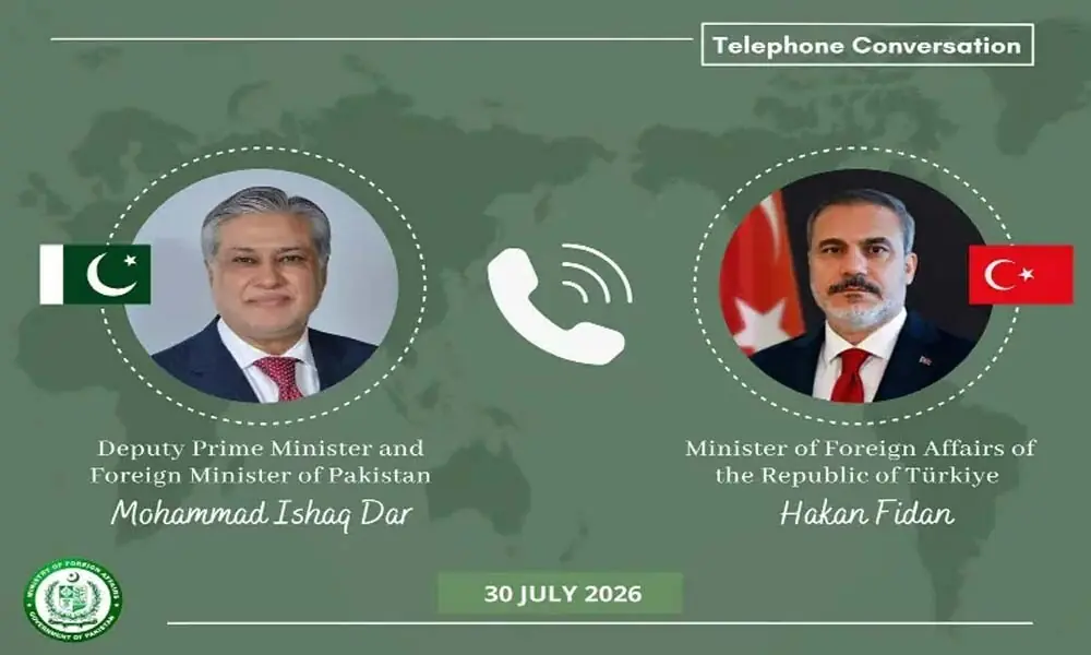 Pakistan’s Foreign Minister Discusses Palestine Crisis with Türkiye