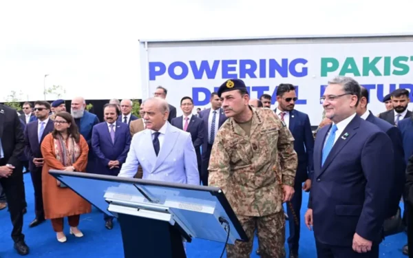 PM Shehbaz inaugurates Pakistan’s largest data centre AI Cloud Sky47 PM Shehbaz inaugurates Pakistan’s largest data centre AI Cloud Sky47
