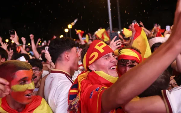 Madrid erupts as Spain reach World Cup final Madrid erupts as Spain reach World Cup final