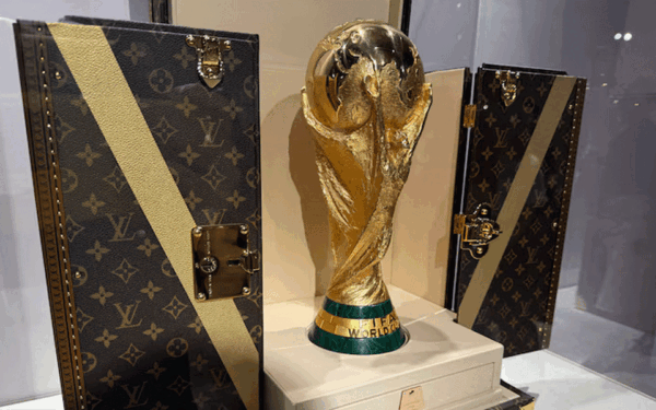 World Cup trophy to arrive in bespoke Louis Vuitton trunk World Cup trophy to arrive in bespoke Louis Vuitton trunk