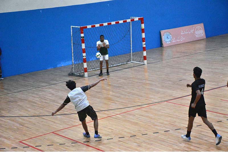 Futsal Match Captured at GC University Faisalabad Futsal Match Captured at GC University Faisalabad