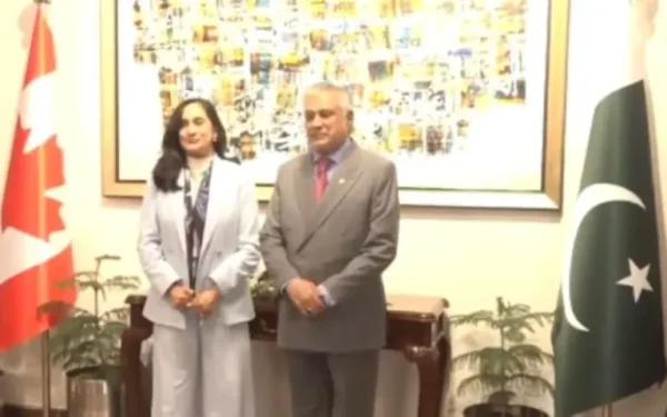 Canadian Foreign Minister Anita Anand Begins Bilateral Talks in Islamabad Canadian Foreign Minister Anita Anand Begins Bilateral Talks in Islamabad