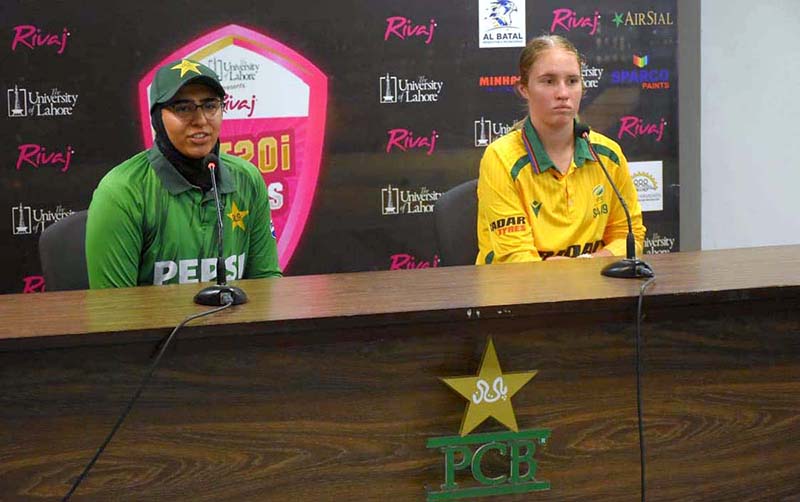 Pakistan and South Africa Under-19 Women’s Captains Set to Lead Teams in T20 Series Pakistan and South Africa Under-19 Women’s Captains Set to Lead Teams in T20 Series