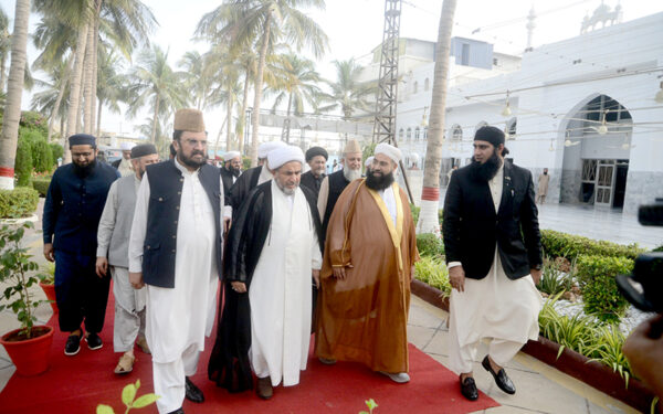 Paigham e Aman Committee Coordinator Visits Jamia Rashid Paigham e Aman Committee Coordinator Visits Jamia Rashid
