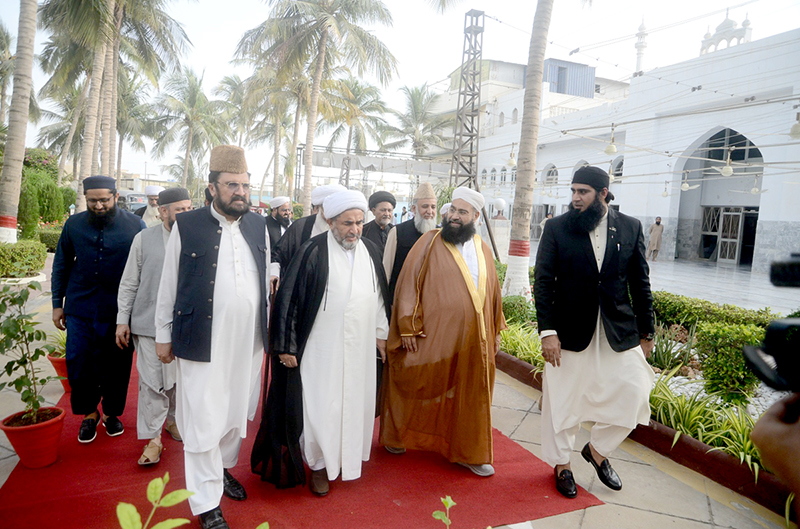 Paigham e Aman Committee Coordinator Visits Jamia Rashid Paigham e Aman Committee Coordinator Visits Jamia Rashid