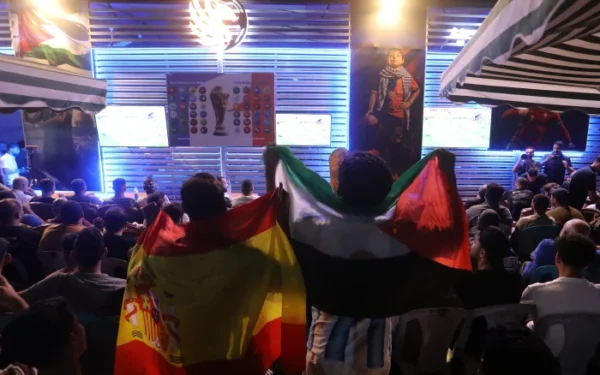Gaza residents celebrate Spain’s World Cup victory Gaza residents celebrate Spain’s World Cup victory