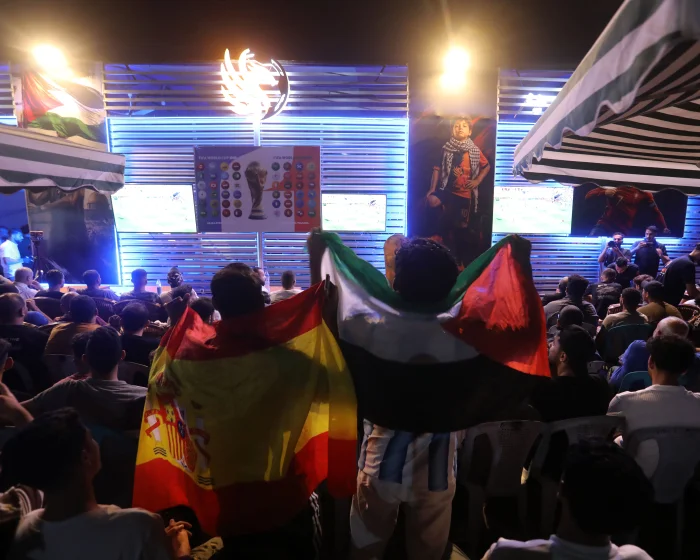 Gaza residents celebrate Spain’s World Cup victory Gaza residents celebrate Spain’s World Cup victory