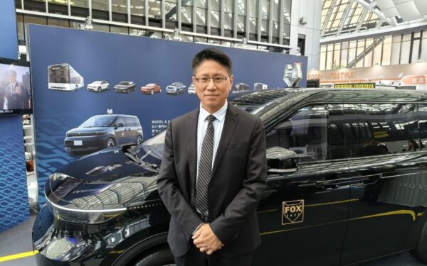 Foxconn showcases electric vehicles in Japan