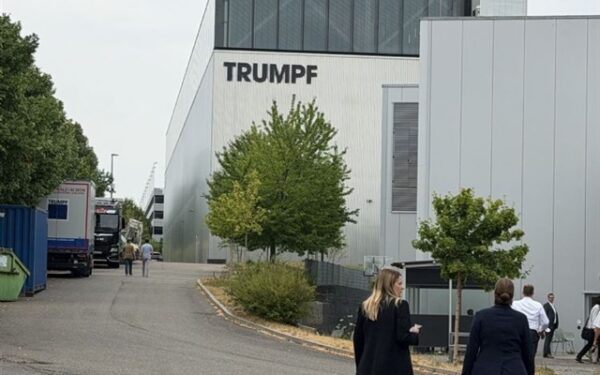 Trumpf reports stabilizing sales, hinting at industrial demand recovery