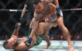 McGregor’s UFC Return Ends in 69 Seconds Due to Knee Injury
