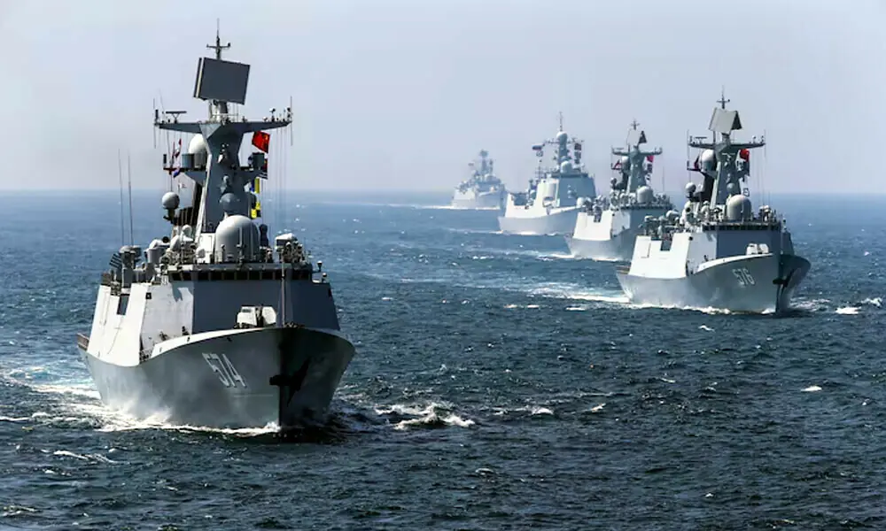 China Conducts Joint Air and Naval Drills Near Disputed Scarborough Shoal
