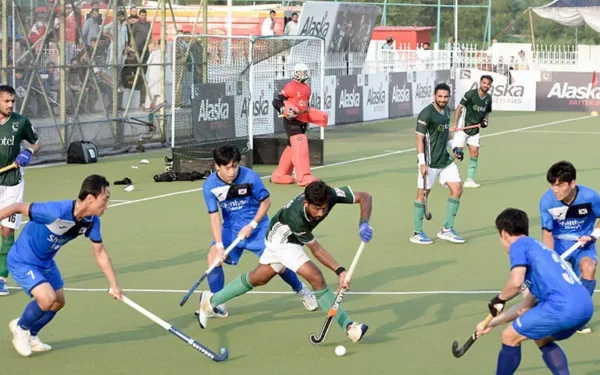 Pakistan hockey triumphs over Korea to clinch series Pakistan hockey triumphs over Korea to clinch series