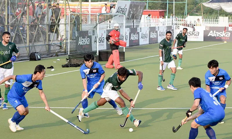 Pakistan hockey triumphs over Korea to clinch series Pakistan hockey triumphs over Korea to clinch series