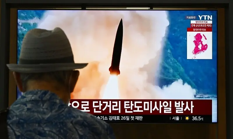 North Korea Launches Ballistic Missile Over Sea of Japan