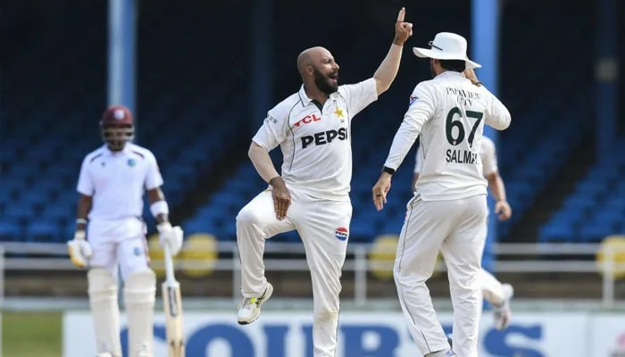 Pakistan close in on West Indies victory with 75 runs needed