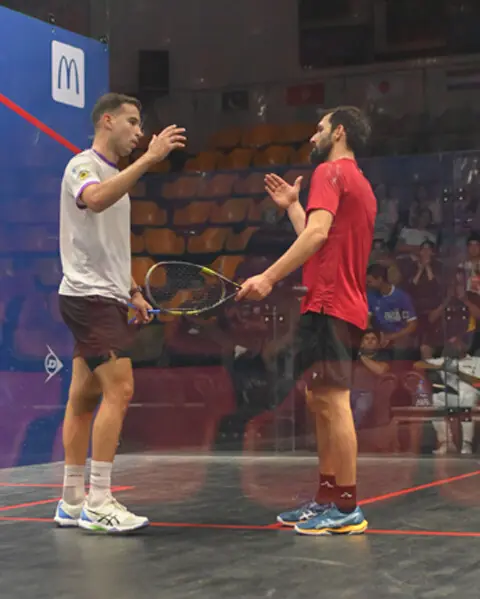 Nasir Iqbal advances to squash final as Asim Khan exits Nasir Iqbal advances to squash final as Asim Khan exits