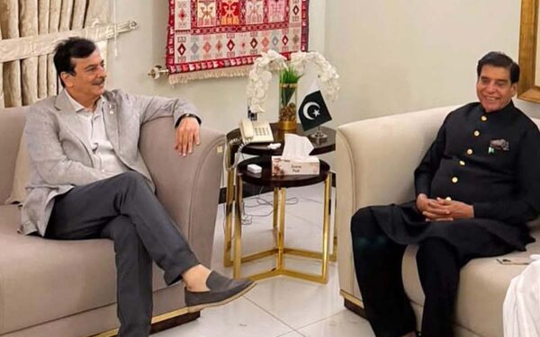 Senate Chairman and Ex-PM Meet to Discuss National Issues Senate Chairman and Ex-PM Meet to Discuss National Issues
