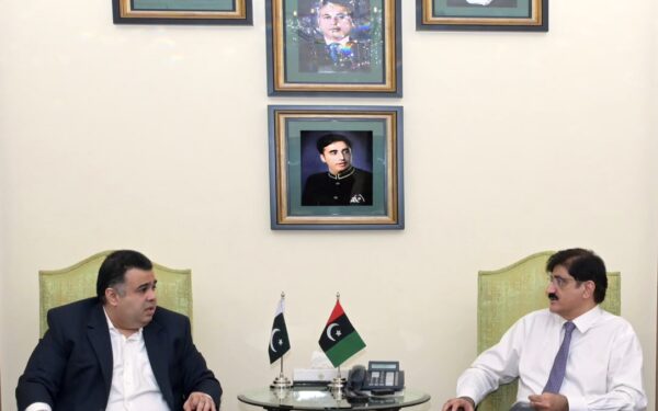 Sindh Chief Minister Meets Minister of State Sindh Chief Minister Meets Minister of State