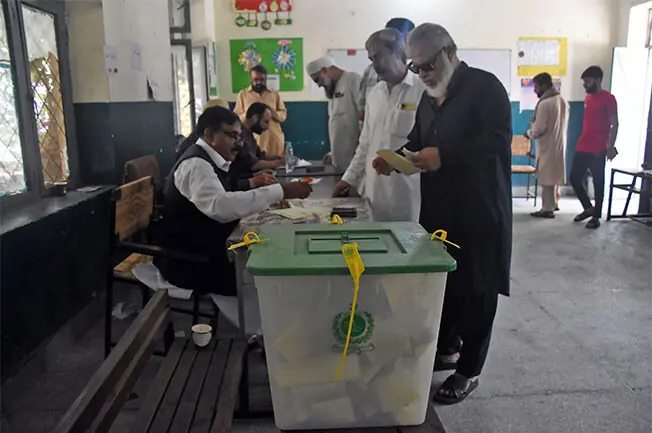 PML-N leads in AJK second phase of elections PML-N leads in AJK second phase of elections