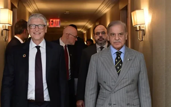 PM Shehbaz and Gates Discuss Expanded Collaboration in Public Health and Agriculture