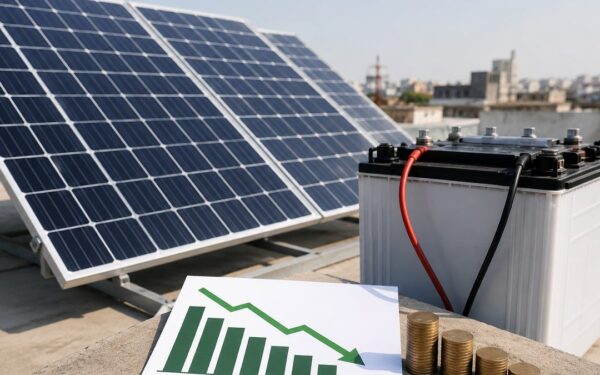 Solar Battery Prices Drop, Boosting Off-Grid Systems