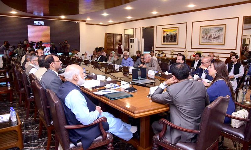 Senate Committee on Education Meets at Governor House Senate Committee on Education Meets at Governor House