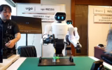 Japanese tech firms showcase advanced physical AI robots