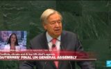 Guterres calls for interdependence in final UN speech