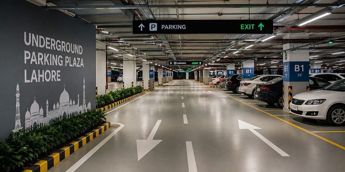 Lahore’s Underground Parking Plazas Near Completion
