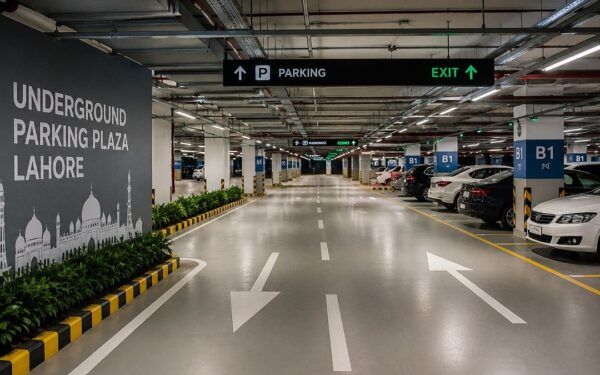 Lahore’s Underground Parking Plazas Near Completion