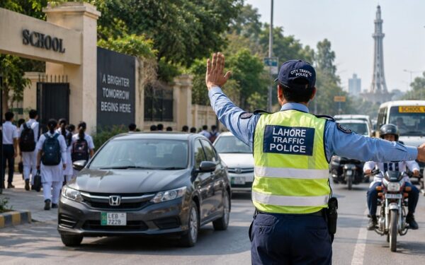 Lahore Traffic Police Boosts Presence During School Hours Lahore Traffic Police Boosts Presence During School Hours