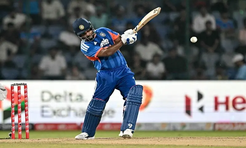 Sanju Samson leads India to T20 series victory over Afghanistan Sanju Samson leads India to T20 series victory over Afghanistan