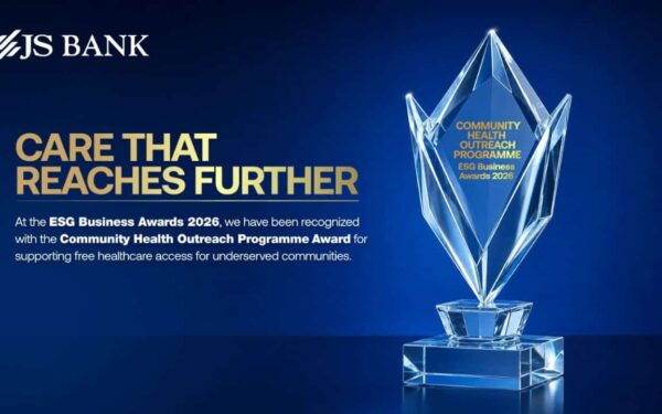 JS Bank Receives ESG Award for Community Health Outreach Programme JS Bank Receives ESG Award for Community Health Outreach Programme