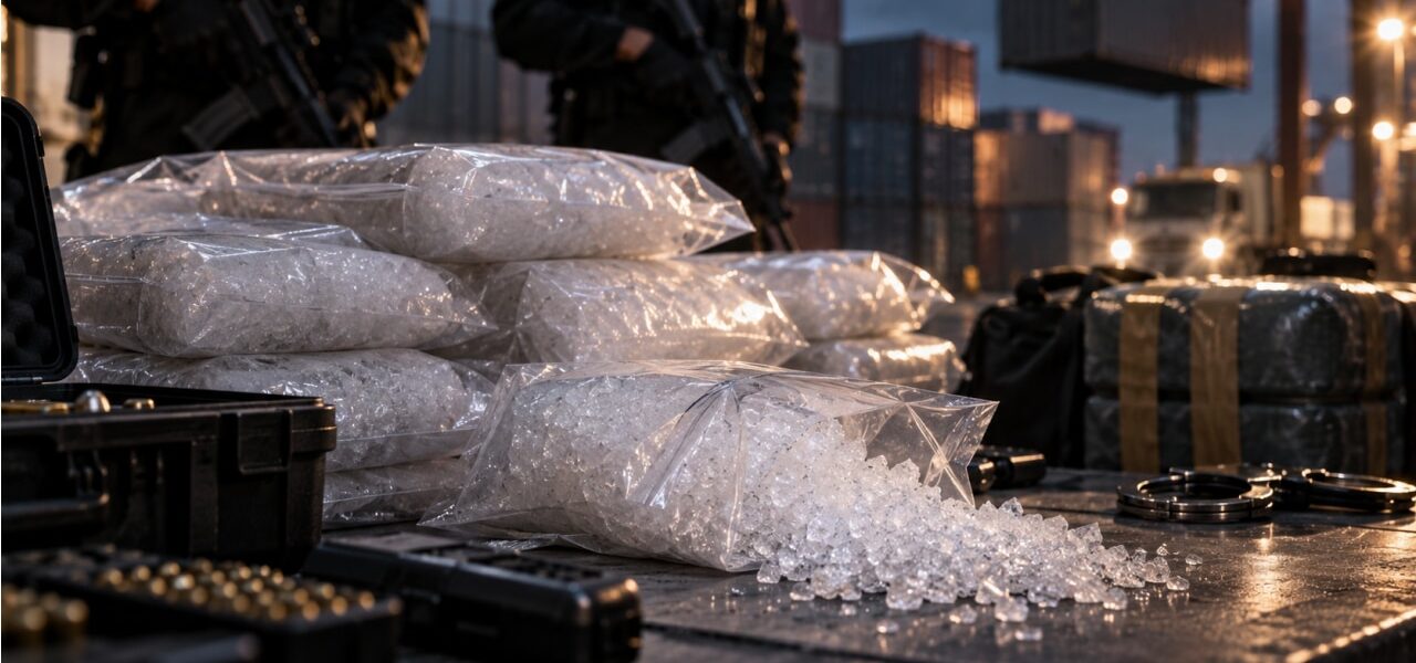 ANF Seizes 200 Kilograms of Methamphetamine at Karachi Port ANF Seizes 200 Kilograms of Methamphetamine at Karachi Port