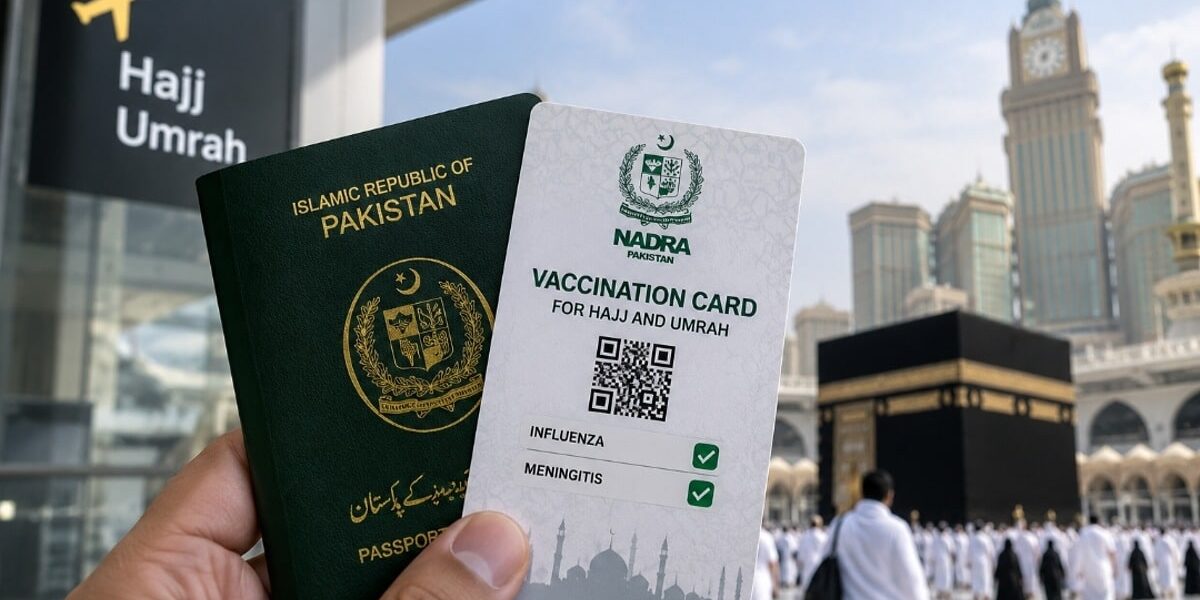 NADRA Streamlines Vaccination Card Process for Hajj and Umrah Pilgrims NADRA Streamlines Vaccination Card Process for Hajj and Umrah Pilgrims