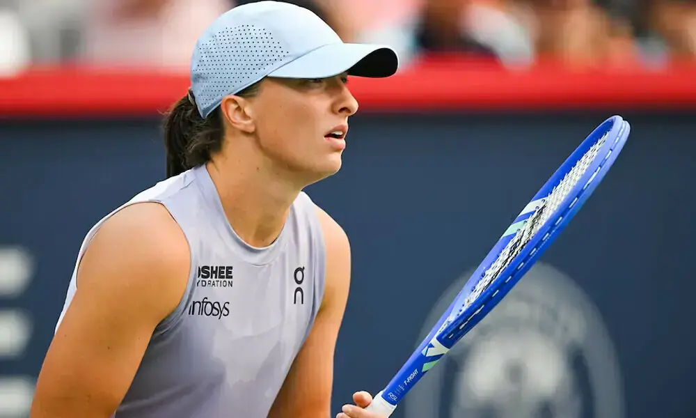 Qinwen Zheng upsets Iga Swiatek to reach US Open quarterfinals Qinwen Zheng upsets Iga Swiatek to reach US Open quarterfinals