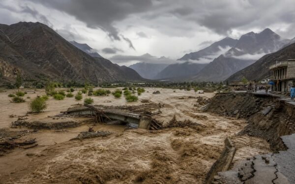 Flash Floods Damage Chapri Bridge, Cut Road Links Flash Floods Damage Chapri Bridge, Cut Road Links