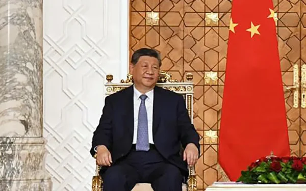 Chinese President Xi Jinping Arrives in Delhi for BRICS Summit Chinese President Xi Jinping Arrives in Delhi for BRICS Summit
