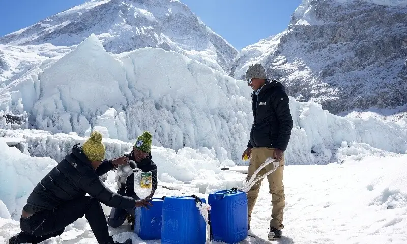 Glacier melt threatens Himalayan water security Glacier melt threatens Himalayan water security