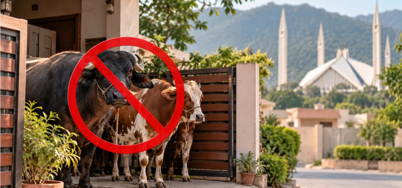 Islamabad Bans Cattle Pens in Residential Areas