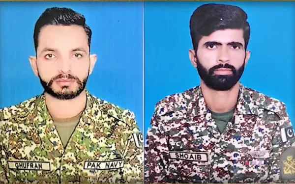 Two Pakistan Navy Personnel Martyred During Sea Patrol Two Pakistan Navy Personnel Martyred During Sea Patrol